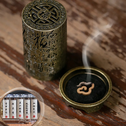 LWLYBH Vertical Alloy Incense Burner Lasting Fragrance Home by zapcart