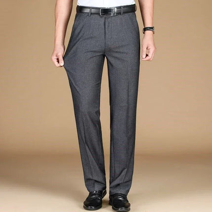 Mens Premium Formal Pants CN Guangdong Classic Comfort Fit by zapcart