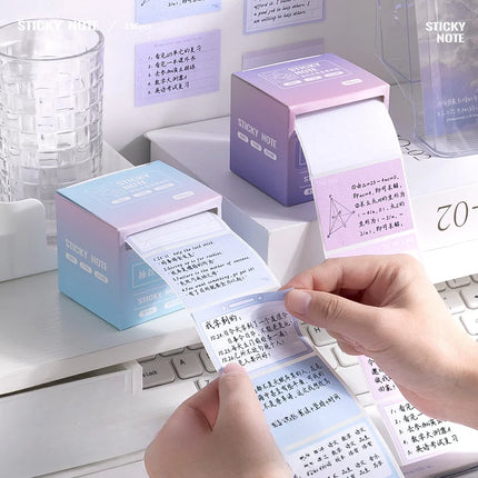 Hign-concerned Sticky Notes 256pc 8 Formats Adhesive Office by zapcart