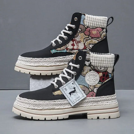 PDMCMS Mens Leather Ankle Chelsea Boots | Durable Chelsea Style