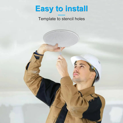 Herdio 4 Inch 320W 2 Way Bluetooth Ceiling Speakers Theater by zapcart