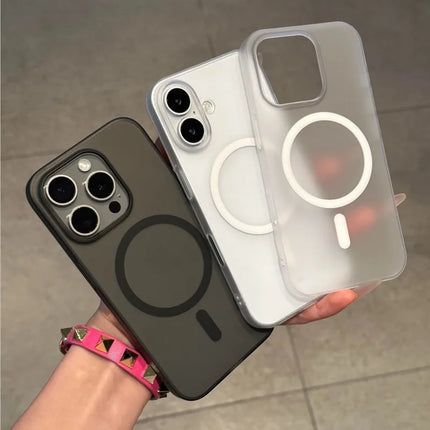 Choice Pro Max iPhone Case Magnetic Clear Matte Ultra Thin by zapcart