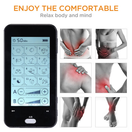 ASTEC EMS Muscle Stimulator For Back Pain Relief Remote by zapcart