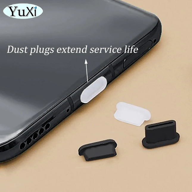 YuXi Type C USB 3.0 Silicone Dust Plugs Protect Phone Ports by zapcart