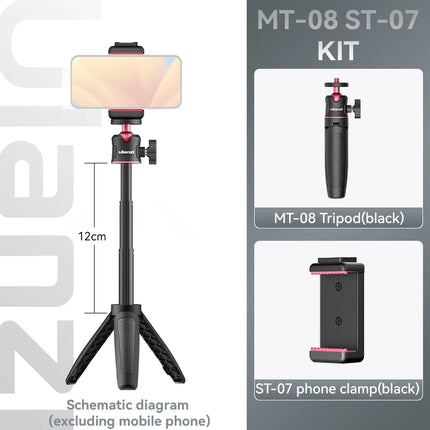 Ulanzi MT 08 Tripod Foldable Quarter Inch Mount For Cameras by zapcart