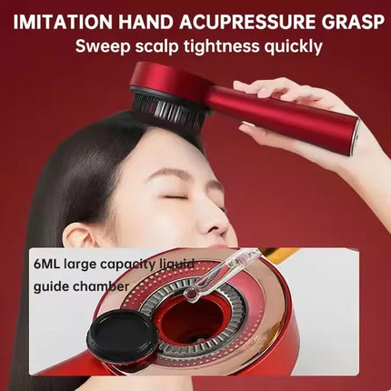 PAQIN Electric Massage Comb Red Light Laser For Scalp Care by zapcart
