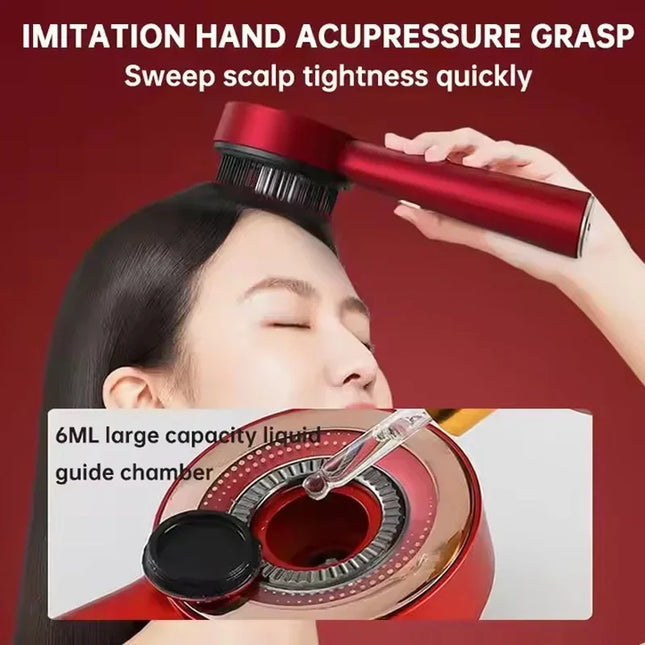 PAQIN Electric Massage Comb Red Light Laser For Scalp Care by zapcart
