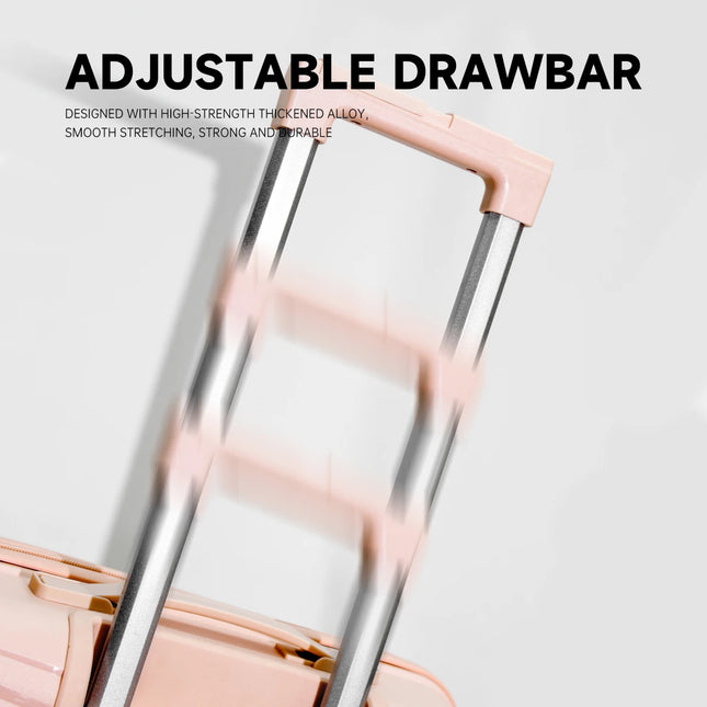 The Same Trolley Suitcase of the Star, Large Capacity, Lightweight Suitcase, Universal Wheels, Strong, Durable and Thickeneded by zapcart