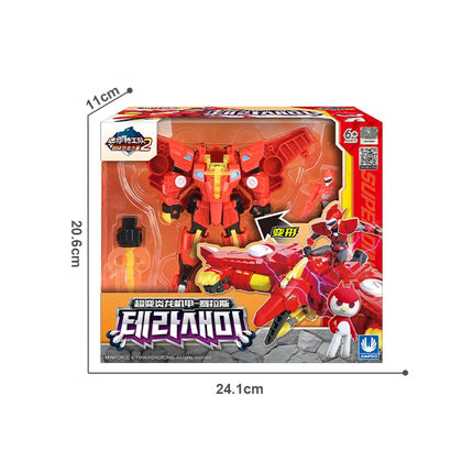 Mini Force 2 Dino Power Transforming Robot Toy For Kids by zapcart