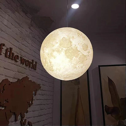 GEW Nordic LED Moon Pendant Light For Dining Room Kitchen by zapcart