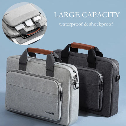 Copton Men Laptop Bag 13.3 to 15.6 Inch Shoulder Briefcase by zapcart