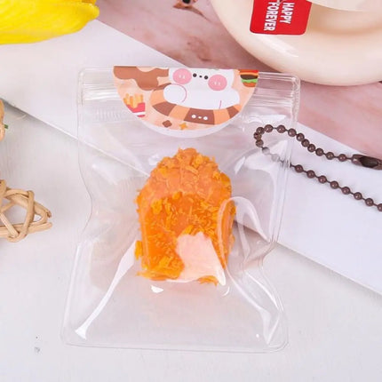Kids Sensory Bread Crumbs Pinch Toy Slow Rebound Squeeze by zapcart