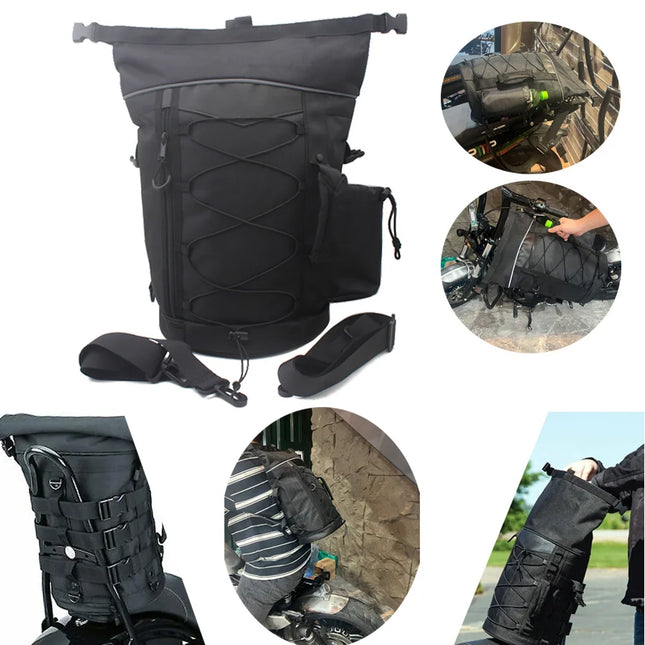 Afford Hope Harley Motorcycle Travel Bag Rear Sissy Bar by zapcart