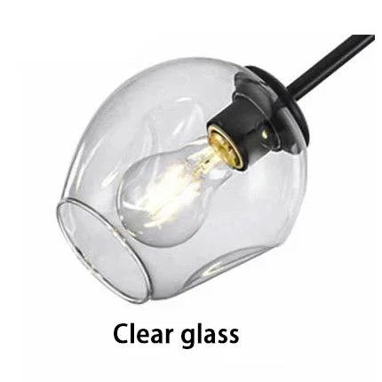 YANKE Nordic Glass Pendant Lights For Bedroom And Dining