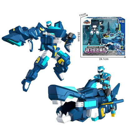 Mini Force 2 Dino Power Transforming Robot Toy For Kids by zapcart