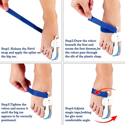 Bunion Brace Night Toe Corrector for Pain Relief Overnight by zapcart