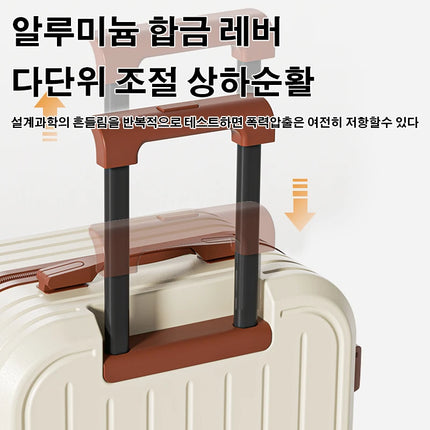 Korean Style Girls Luggage With Large Capacity 360 Wheels by zapcart
