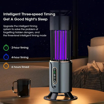 Choice Mosquito Killer Lamp Silent Rechargeable USB Indoor by zapcart