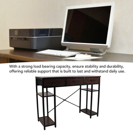 Breylee Gaming Desk with Drawer Retro Bedroom Table by zapcart