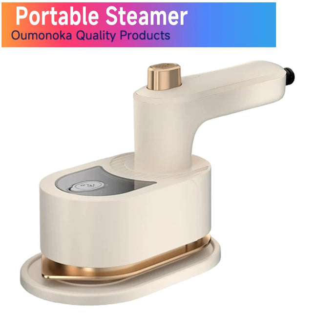 Oumonoka Mini Garment Steamer Wet And Dry Portable Travel by zapcart