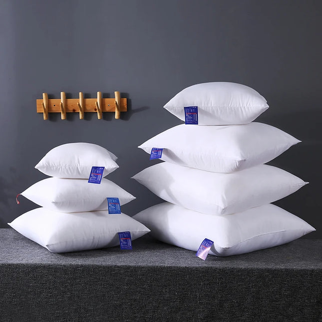 CARA CARLE White Plush Pillow Core Cushion Insert For Sofa by zapcart