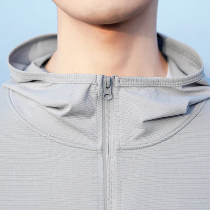 YJKVUR Unisex UPF 50 Sun Protection Hiking Hoodie Outdoor by zapcart
