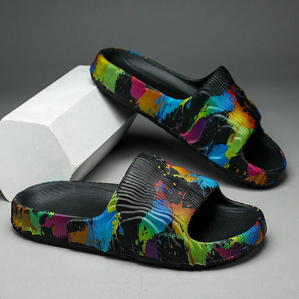 Men's EVA Non Slip Slippers Qztzx Outdoor Beach Sandals