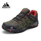 Hikeup Mens Hiking Shoes Durable Non Slip Mountain Trekking by zapcart
