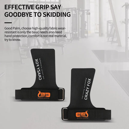 CRAZY FOXS Weightlifting Gloves For Men Grip Training by zapcart