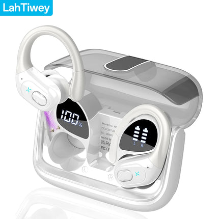Lahtiwey Wireless Earbuds Bluetooth Sports Deep Bass by zapcart