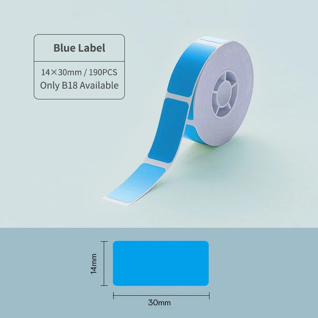 NIIMBOT B18 Color Label Printer Wireless Bluetooth Office by zapcart