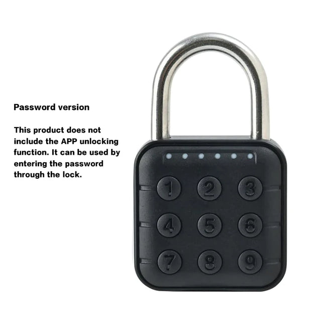 CDOK SY12 Smart Padlock IP65 Waterproof for Lockers Cabinets by zapcart