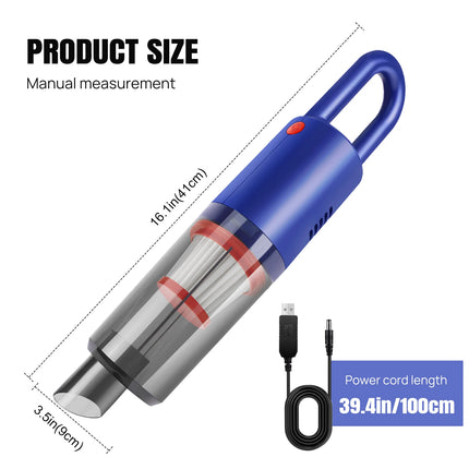 DayPlus Cordless Car Vacuum Powerful 6200Pa 0.7kg For Cars by zapcart