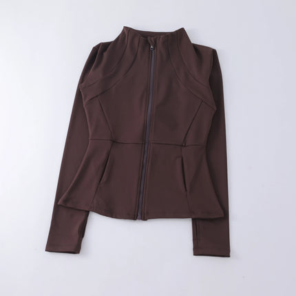 Women Yoga Windbreaker Running Jacket For Activewear by zapcart