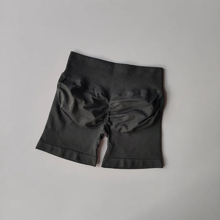 Peach Buttock Lifting High Waisted Yoga Shorts Women by zapcart