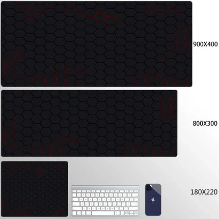 OLNYLO Premium Geometric Gaming Mousepad For Gamers 900x400 by zapcart
