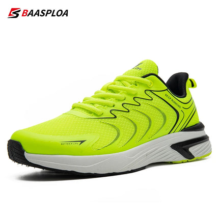 Baasploa Mens Running Shoes Lightweight Mesh Non Slip by zapcart
