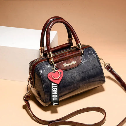 Luxury Design Handbags Shoulder Bags Top Quality PU Leather Women Handbag Classic Crocodile Tote Bag Female Messenger Bag Bolso by zapcart