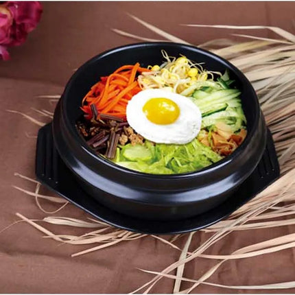 Zapcart Dolsot Stone Bowl Set For Bibimbap Lovers Ceramic