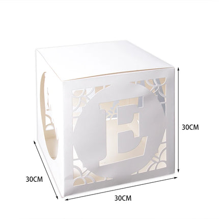 Weigaocn Eid Mubarak Paper Box Hollow Balloons Home Decor by zapcart