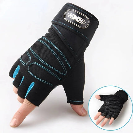 HUBEI Outdoor Sport Gloves Fingerless Wrist Guard Women Men by zapcart