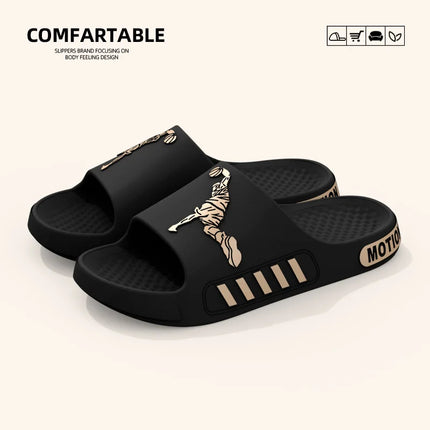 Fujian Men Outdoor Slippers Thick Sole Anti Slip Summer