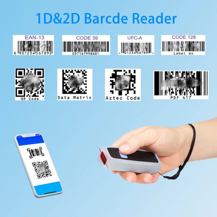 YuNew 3 In 1 Compact Wireless Barcode Scanner For Home Office by zapcart
