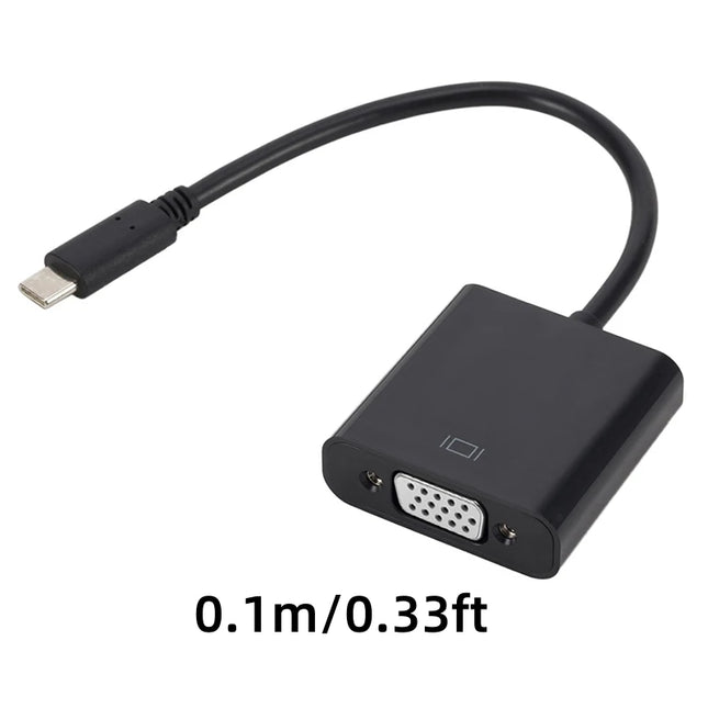 Nku USB C to VGA Adapter 1080p for Laptops and Projectors by zapcart