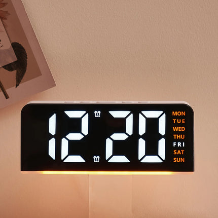 Choice Digital LED Alarm Clock With Time Display Desk Clock by zapcart