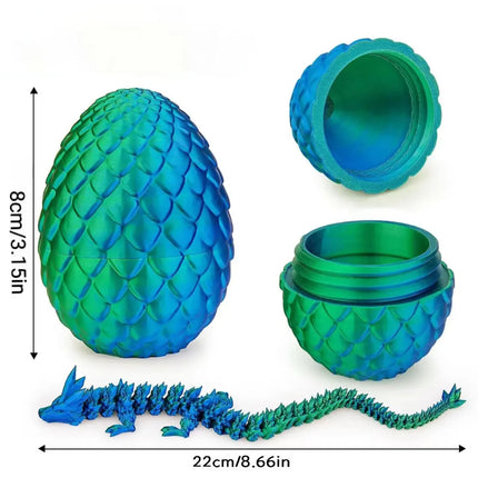 Choice 3D Dragon Egg Figurine Crystal Home Office Decor by zapcart