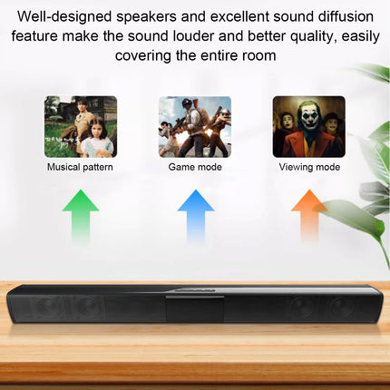 ZYMYC Bluetooth Home Theater Sound System For TV Soundbar by zapcart
