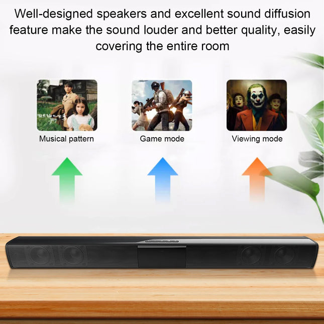 ZYMYC Bluetooth Home Theater Sound System For TV Soundbar by zapcart