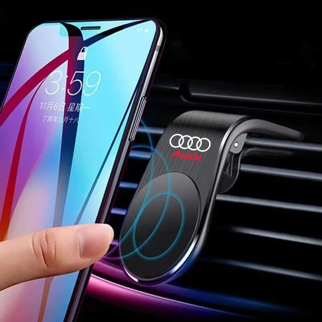 Audi Magnetic Car Phone Holder For S Line Secure Clip Mount