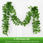 ZQNYCYCN 2.1M Silk Ivy Leaf Garland for Weddings and Decor by zapcart